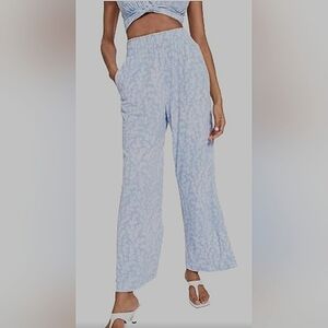 Bar III Wide Leg Floral Pants Size XXL